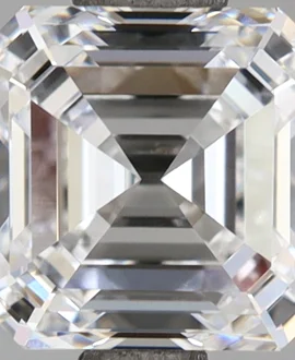 2.06 ct Asscher