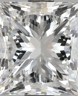 3.43 ct Princess