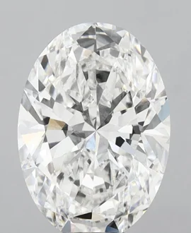 8.03 ct Oval Lab-Diamond