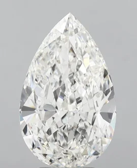 8.58 ct Pear Lab-Diamond