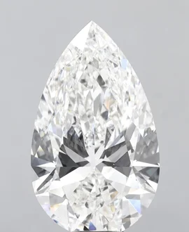 10.1 ct Pear Lab-Diamond