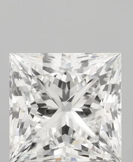 3.03 ct Princess Lab-Diamond