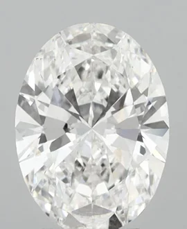 4.1 ct Oval Lab-Diamond